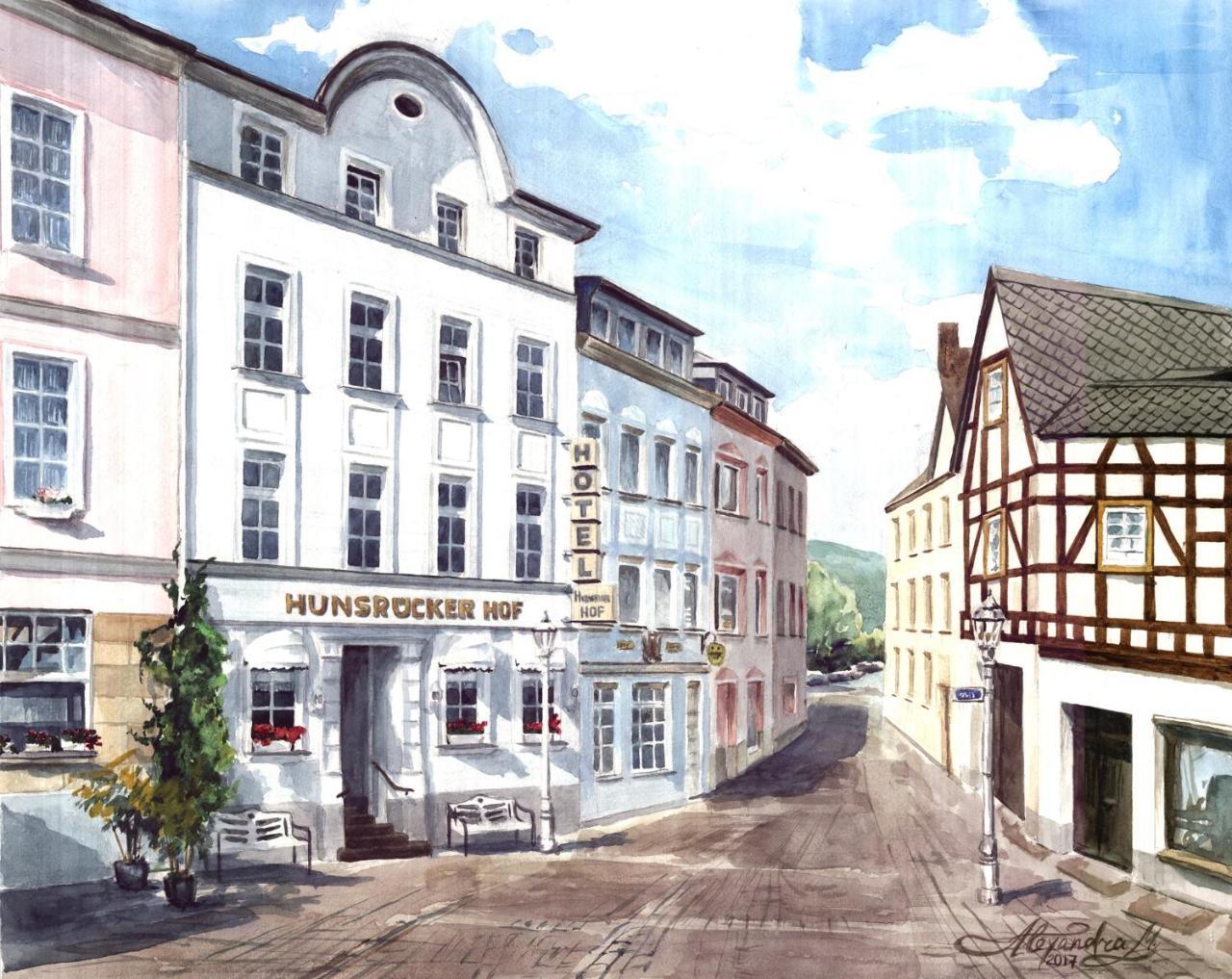City Hotel Hunsruecker Hof Boppard Exteriér fotografie